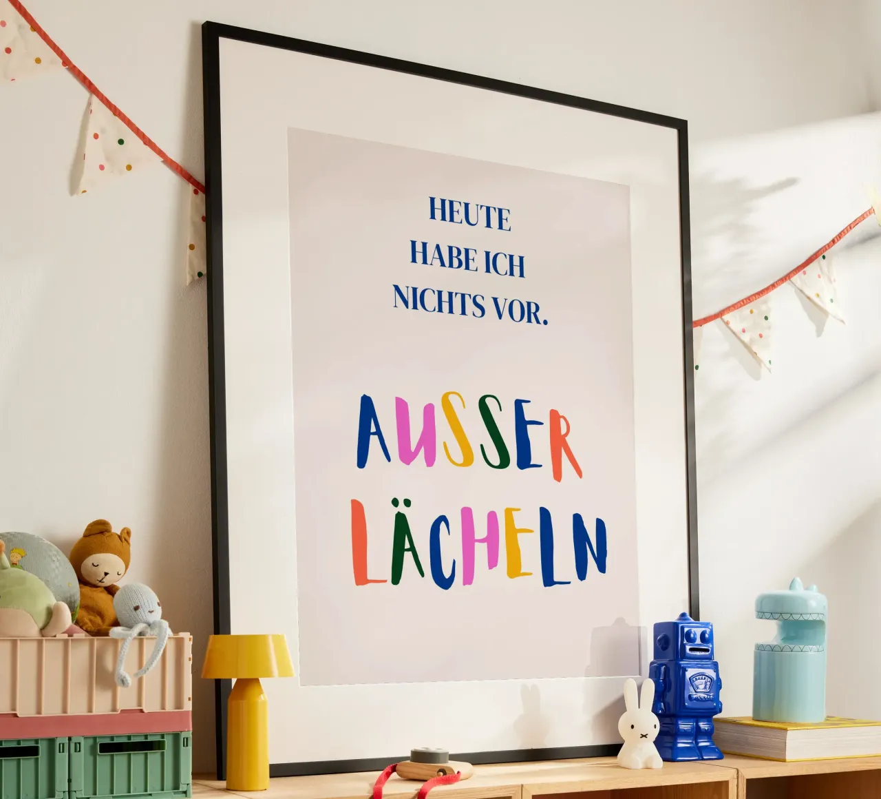 Heute habe ich nichts vor, außer lächeln. carta hahnemühle da designsbysophia