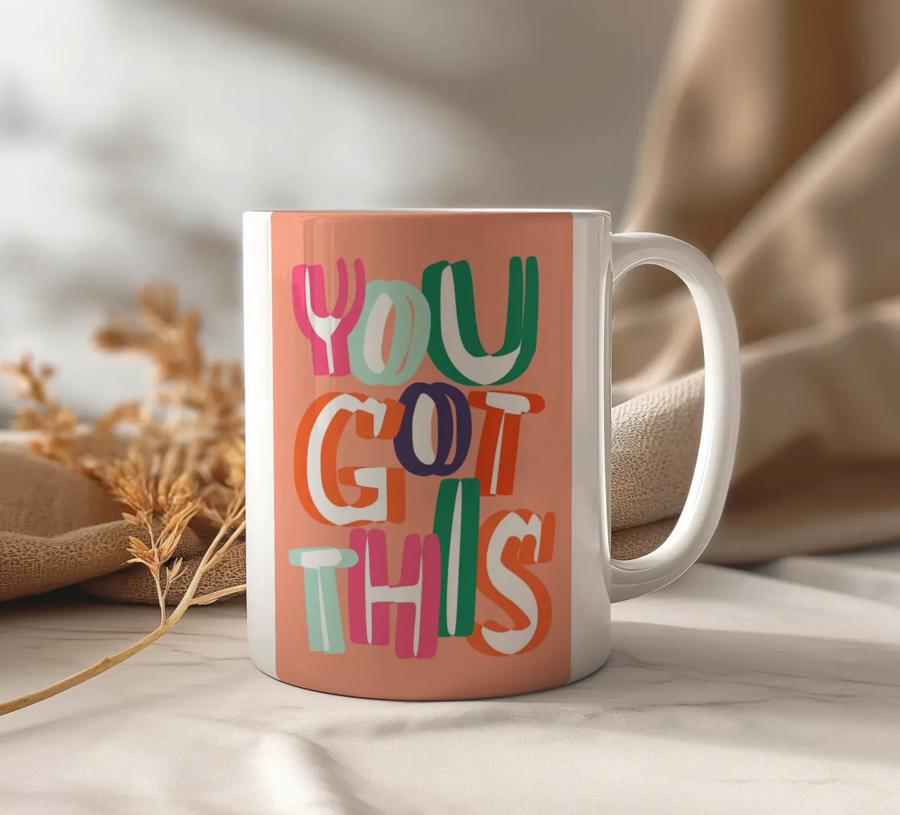 You Got This tazza in ceramica da susanapaz