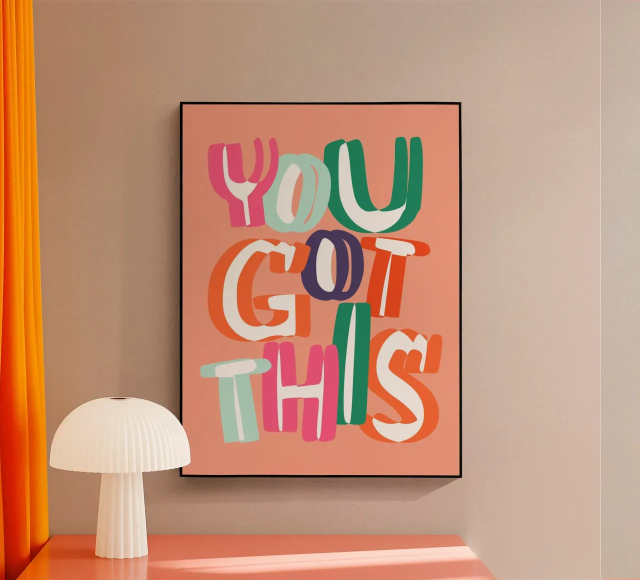 You Got This acrylic glass by susanapaz