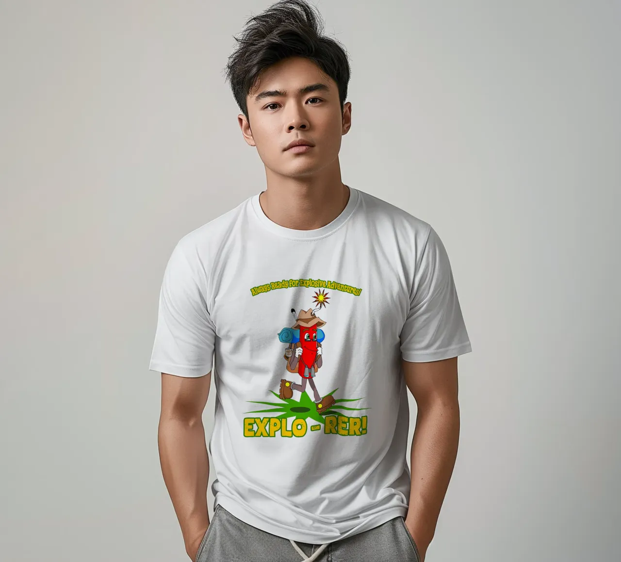 Explo-rer Funny Adventures Escursionista ed escursionista t-shirt da sillyindustries