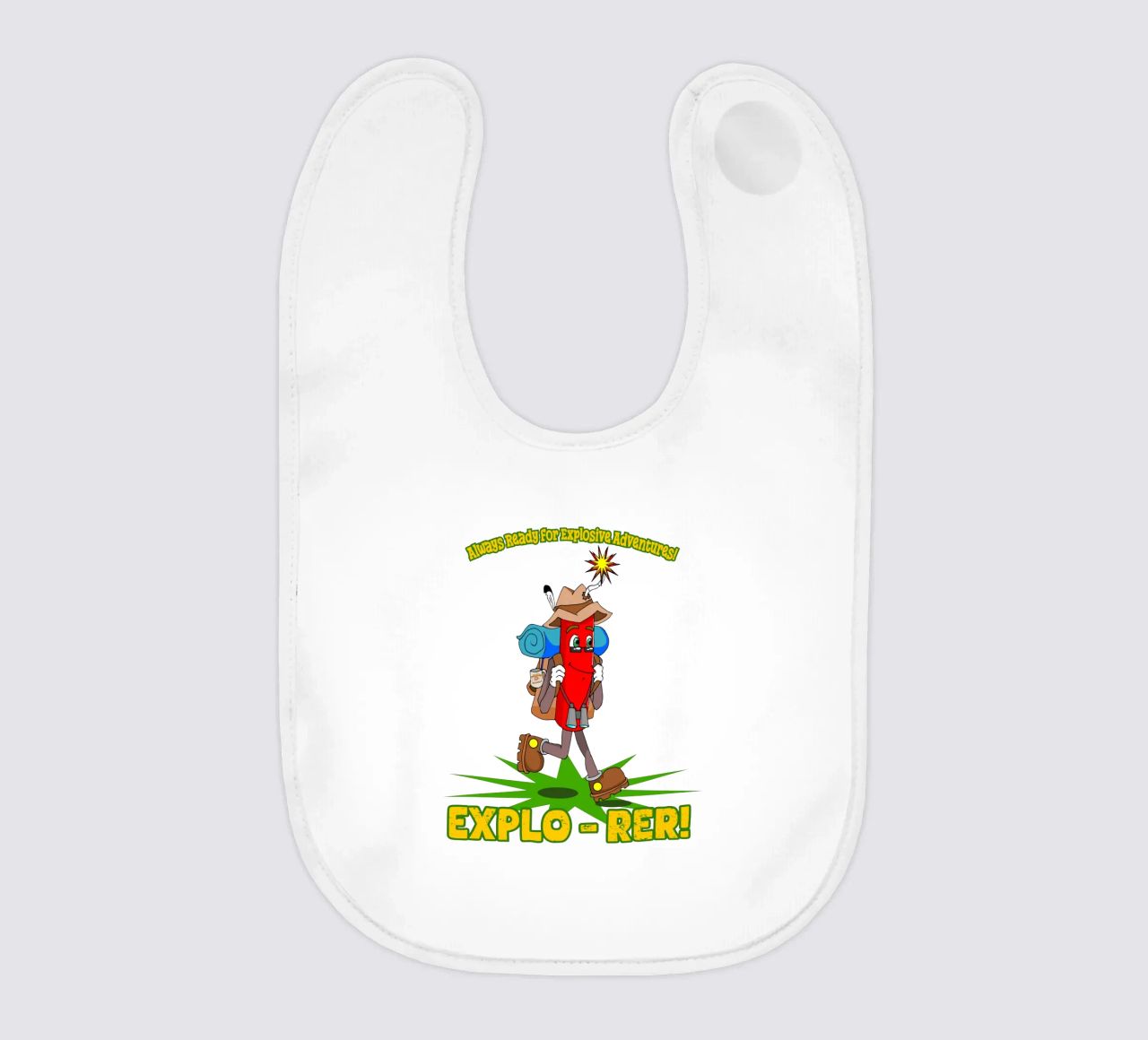 Explo-rer Funny Adventures Escursionista ed escursionista bavaglino da sillyindustries
