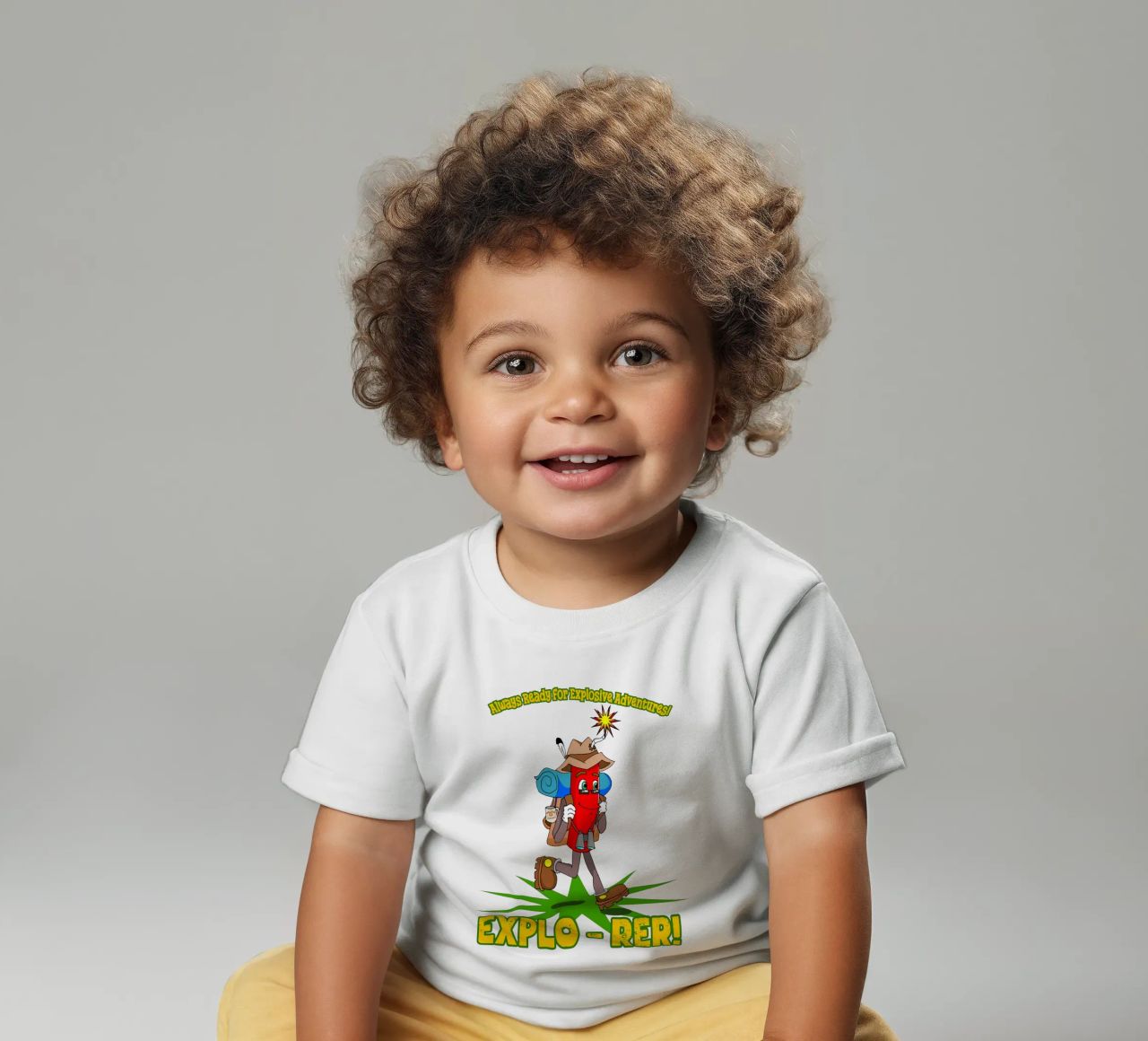 Explo-rer Funny Adventures Escursionista ed escursionista maglietta neonato da sillyindustries