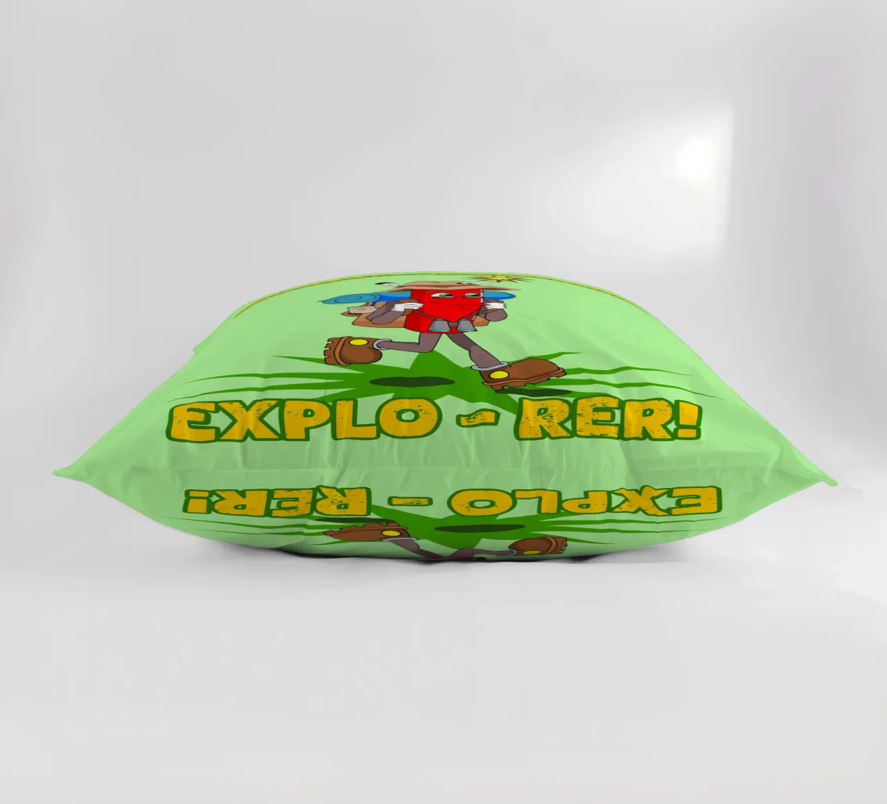 Explo-rer Funny Adventures Escursionista ed escursionista cuscino da sillyindustries
