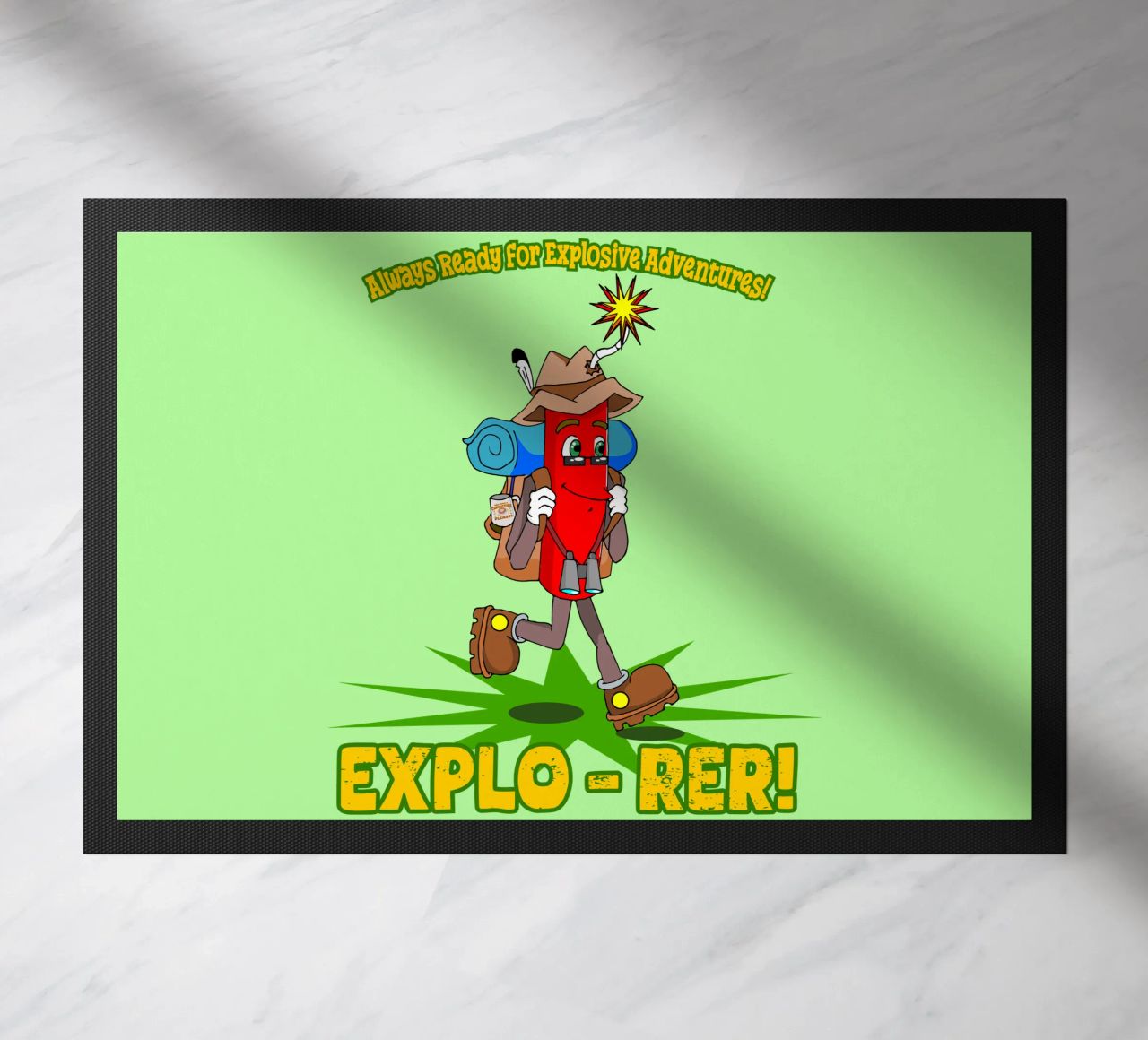 Explo-rer Funny Adventures Escursionista ed escursionista zerbino da sillyindustries