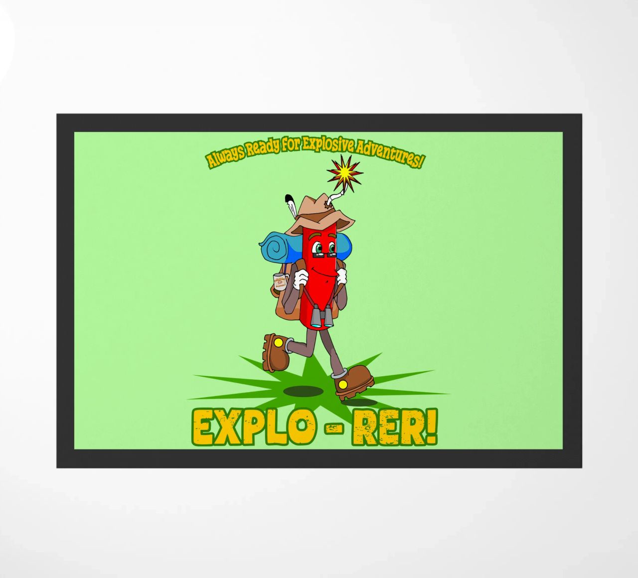 Explo-rer Funny Adventures Escursionista ed escursionista zerbino da sillyindustries