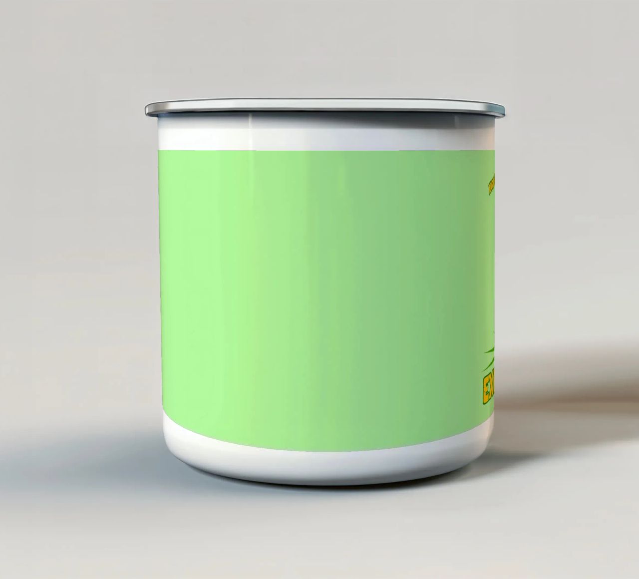 Explo-rer Funny Adventures Escursionista ed escursionista tazza in smalto da sillyindustries