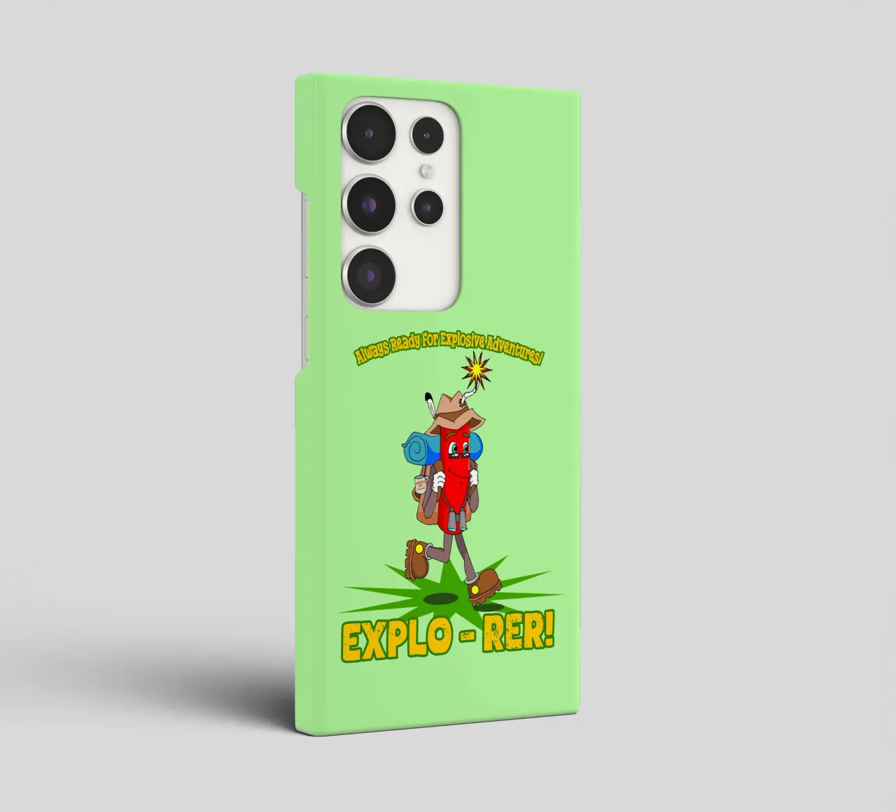 Explo-rer Funny Adventures Escursionista ed escursionista cover samsung da sillyindustries