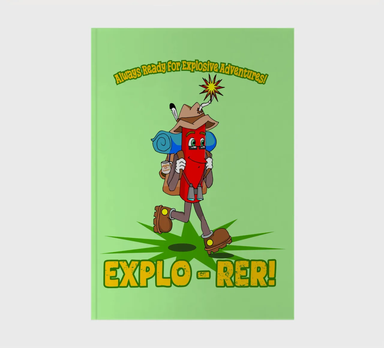 Explo-rer Funny Adventures Escursionista ed escursionista diario da sillyindustries