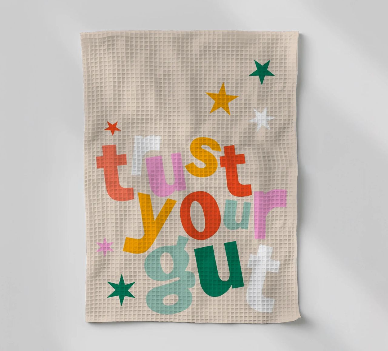 Trust Your Gut torchon de susanapaz