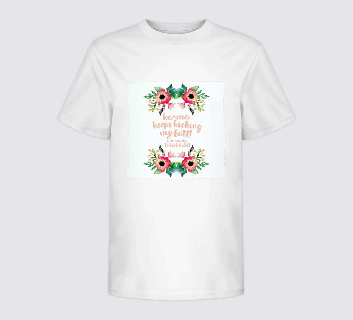 Karma kinder t-shirt van Maria Kritzas