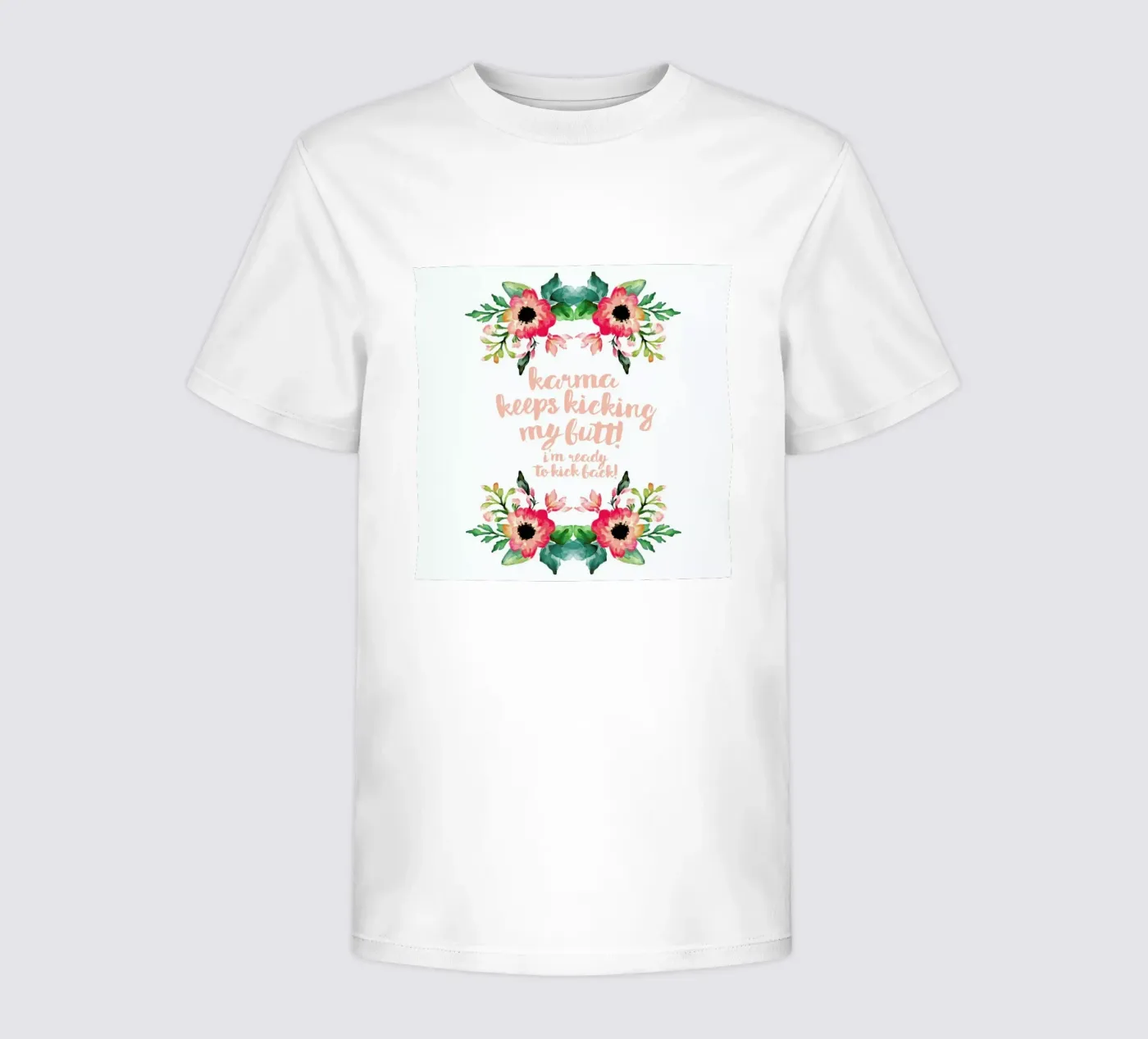 Karma t-shirt bambini da Maria Kritzas