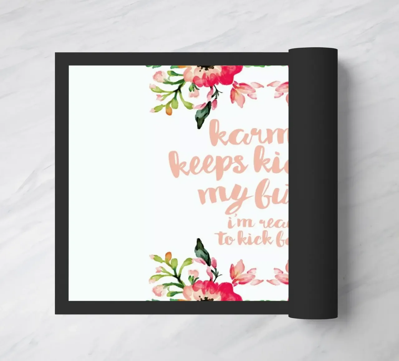 Karma deurmat van Maria Kritzas