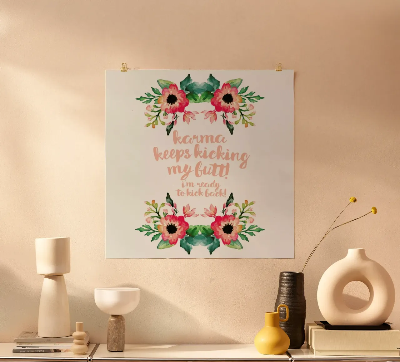 Karma poster da Maria Kritzas