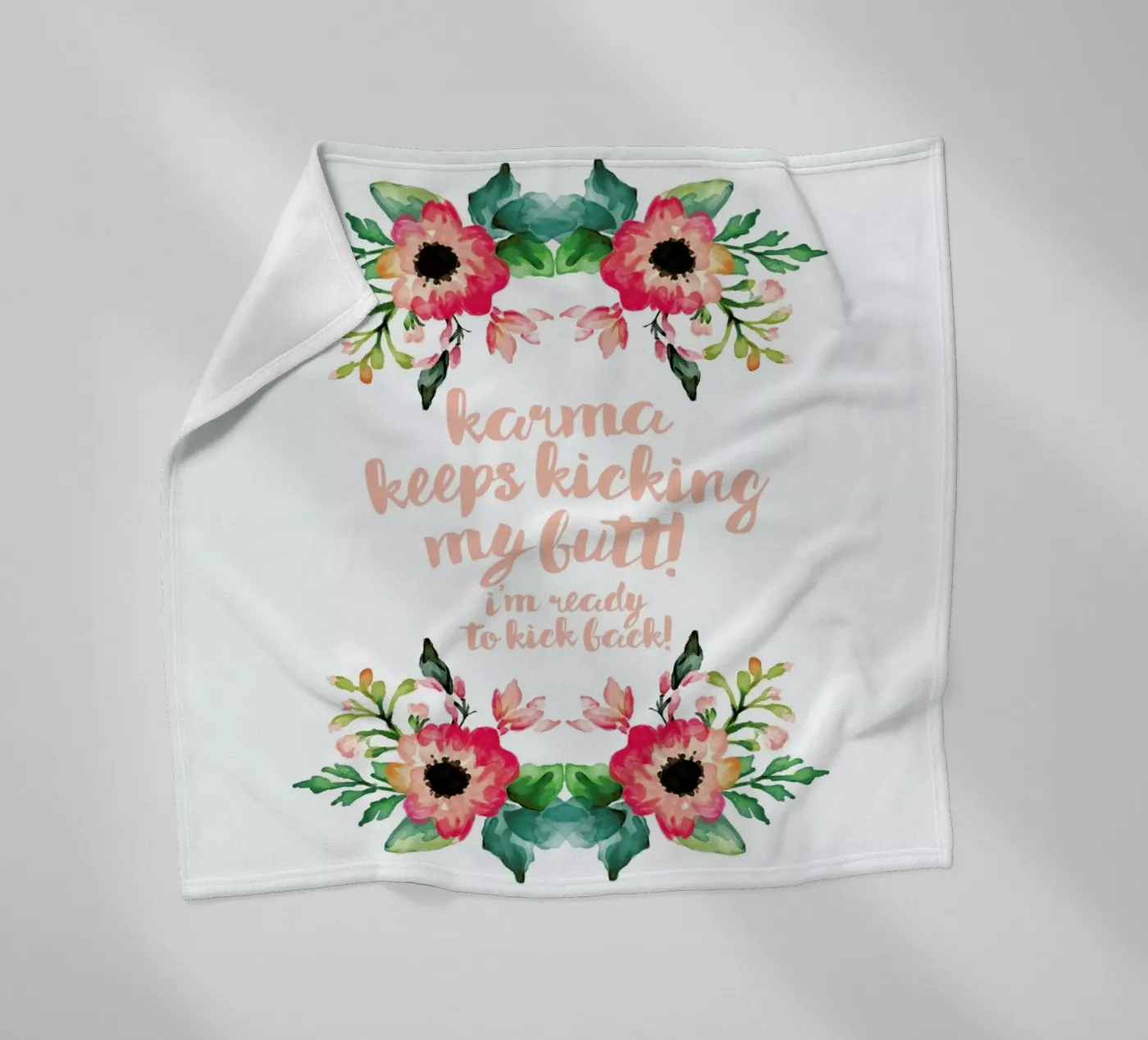 Karma Fleecedecke von Maria Kritzas