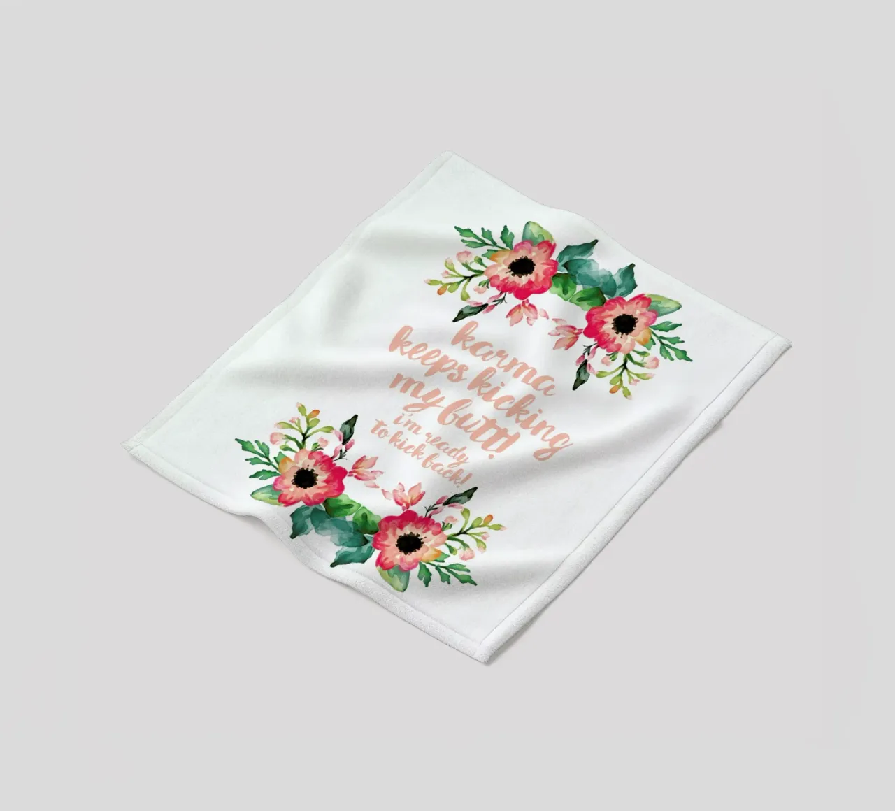 Karma Fleecedecke von Maria Kritzas