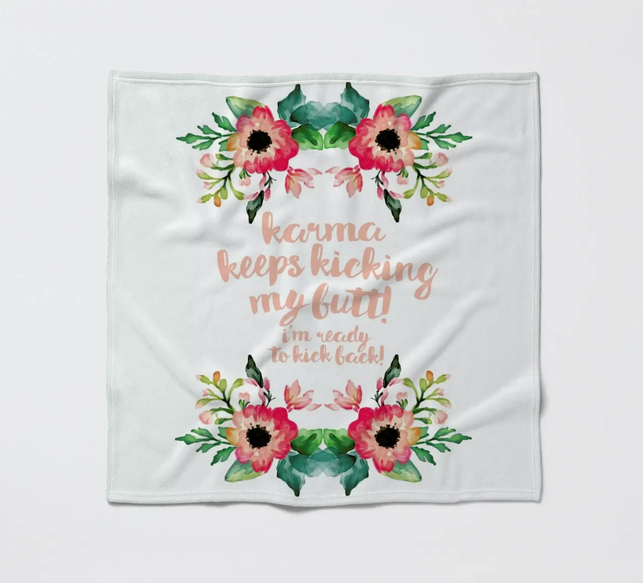 Karma Fleecedecke von Maria Kritzas