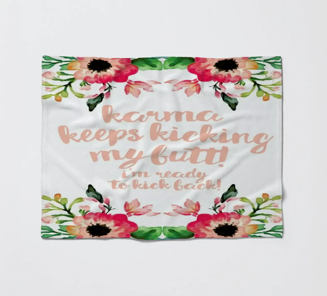 Karma Fleecedecke von Maria Kritzas