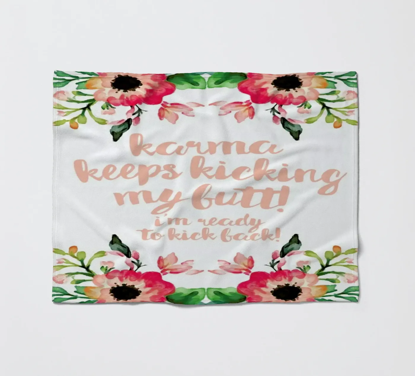 Karma Fleecedecke von Maria Kritzas