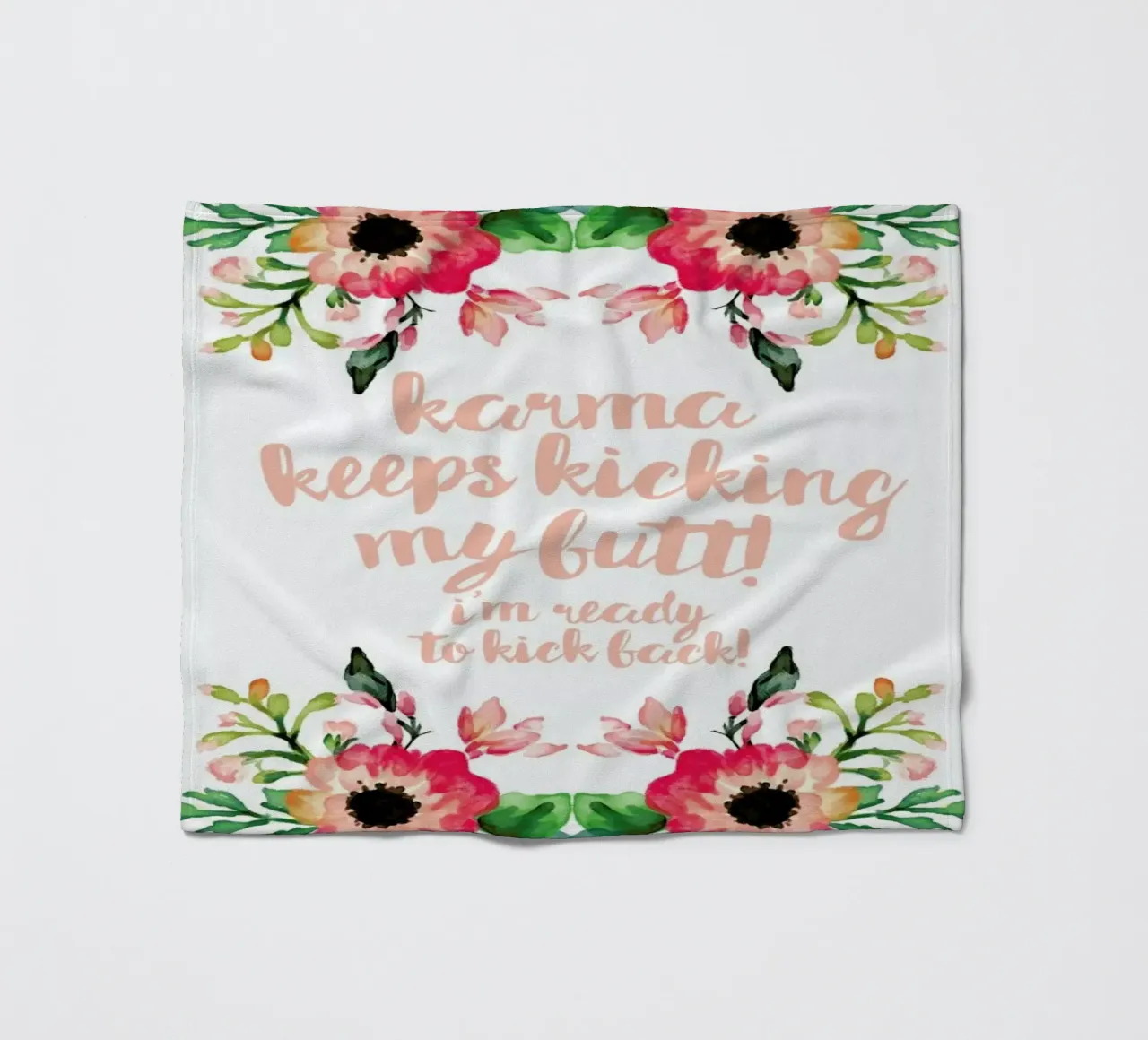 Karma Fleecedecke von Maria Kritzas