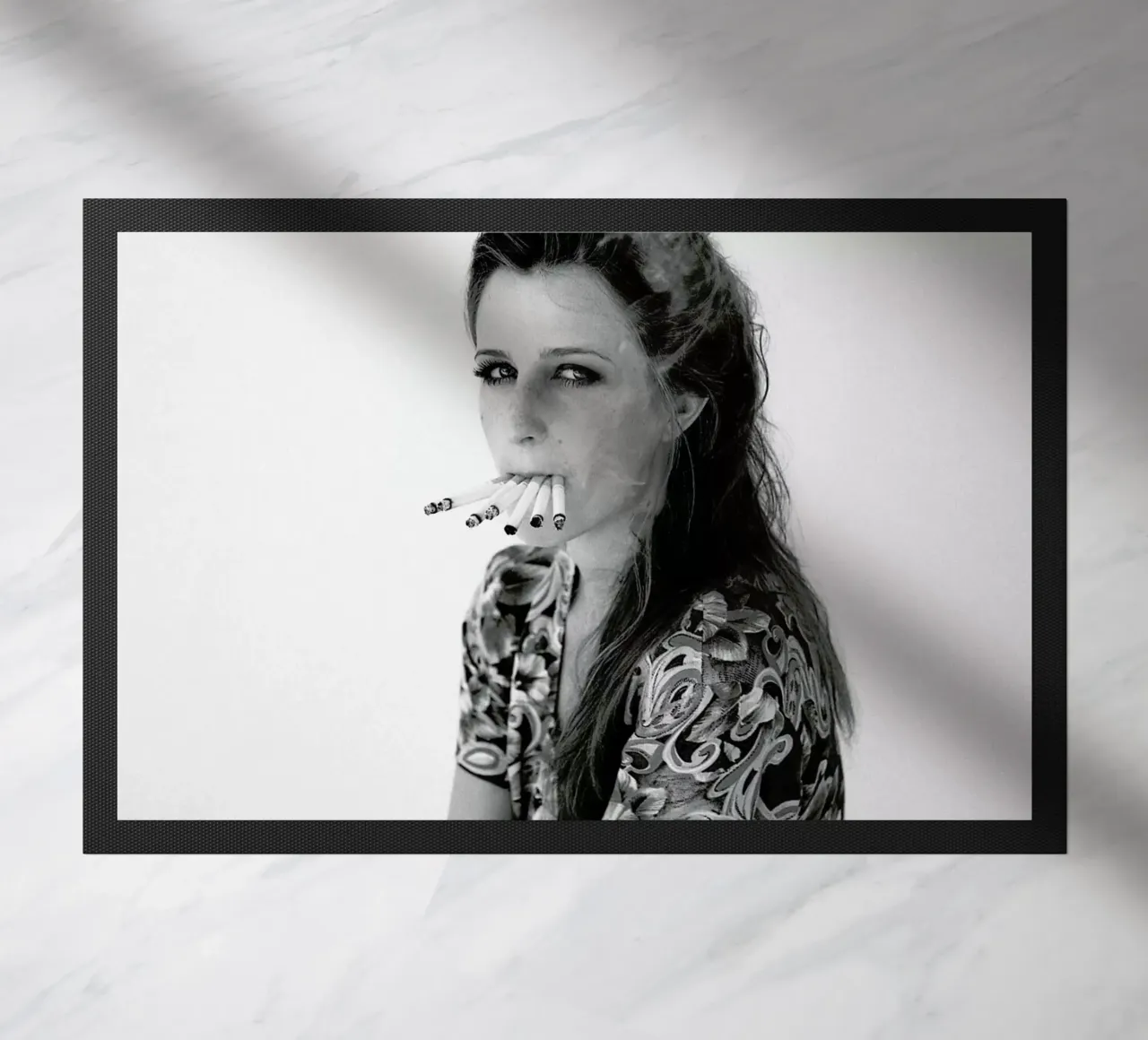 Smoke deurmat van Aysha Banos