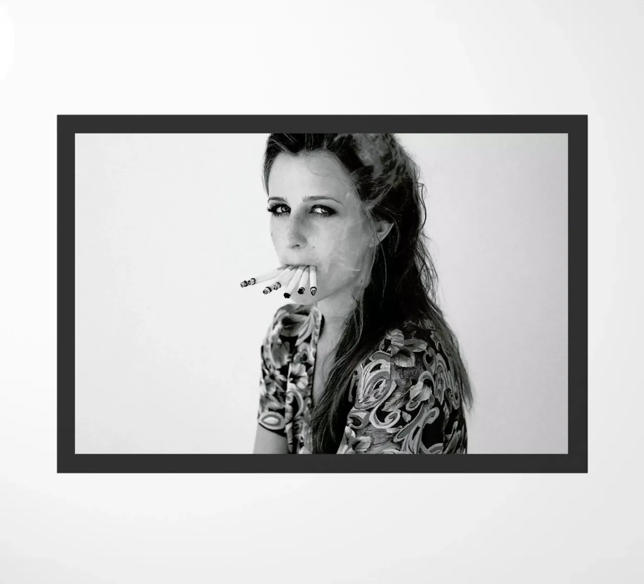 Smoke deurmat van Aysha Banos