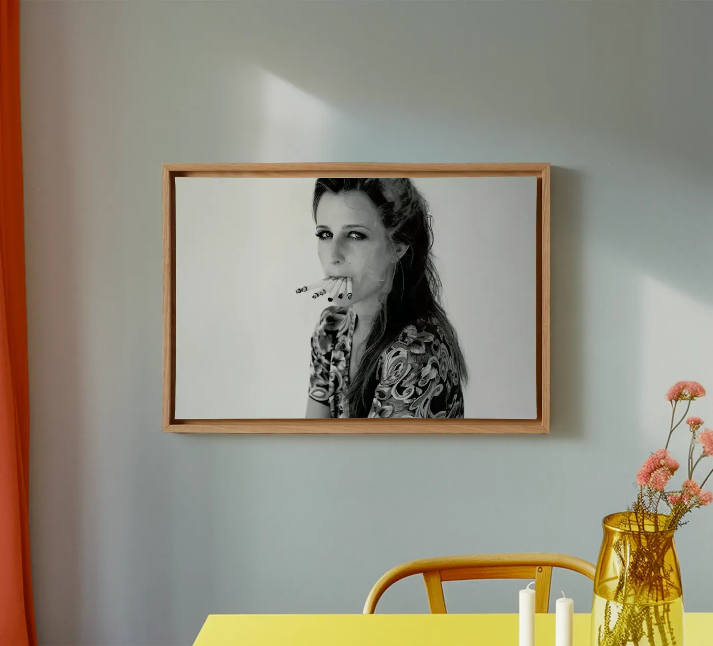 Smoke tela da Aysha Banos