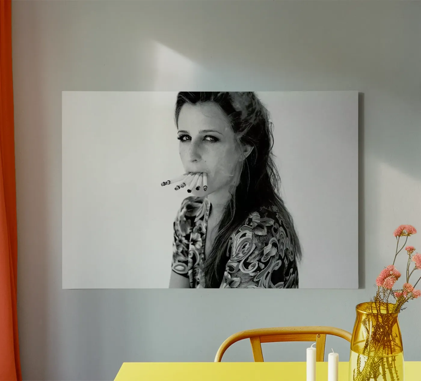 Smoke tela da Aysha Banos