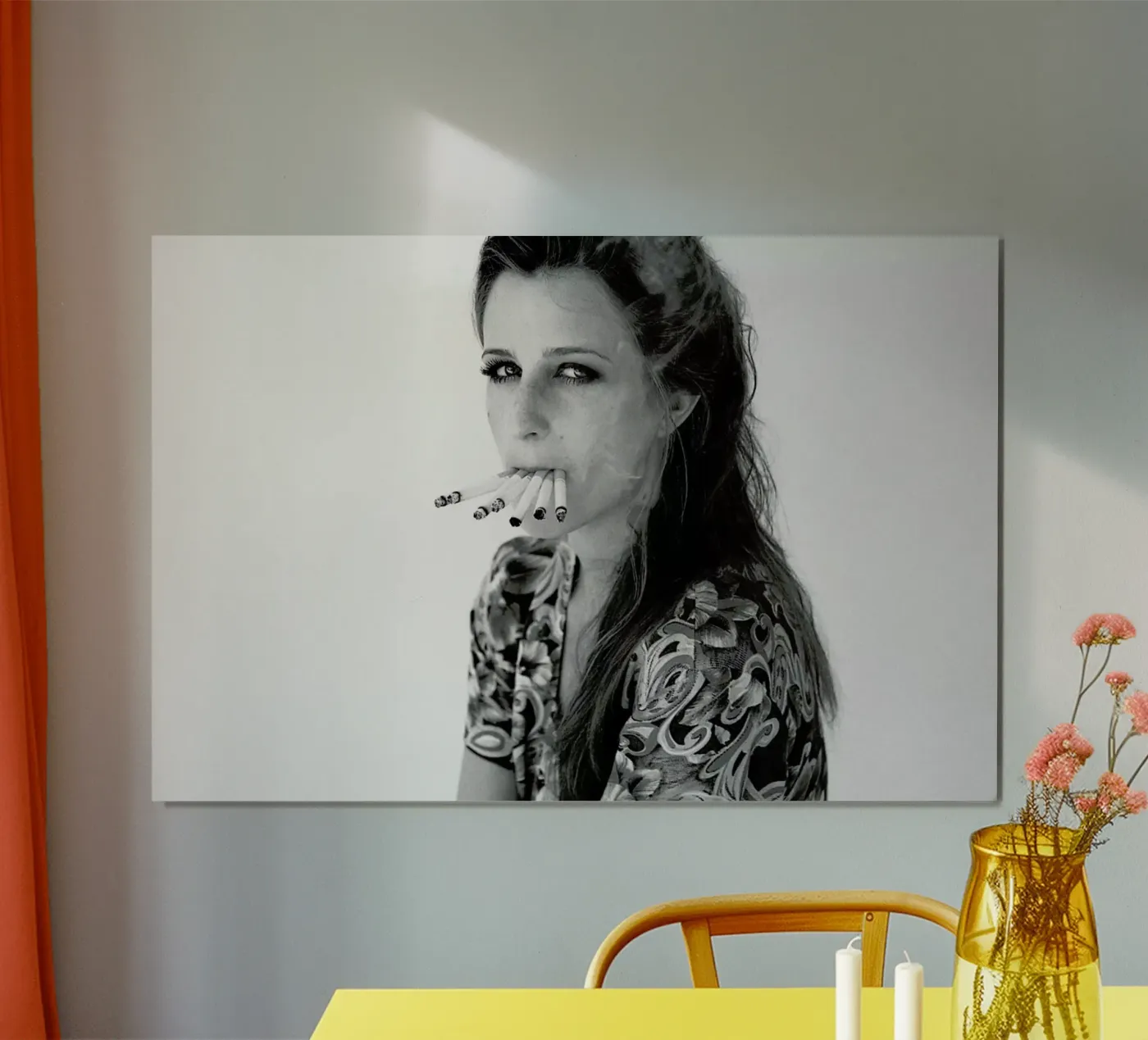 Smoke poster de Aysha Banos