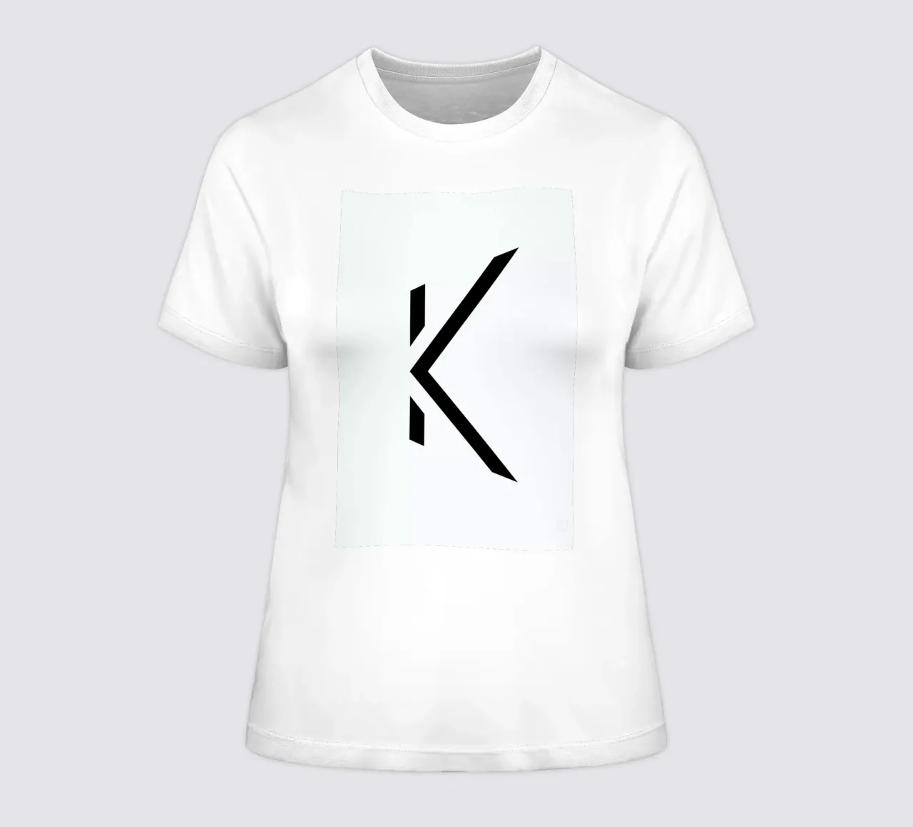 Alpha - K women's fitted t-shirt by Emerybloom