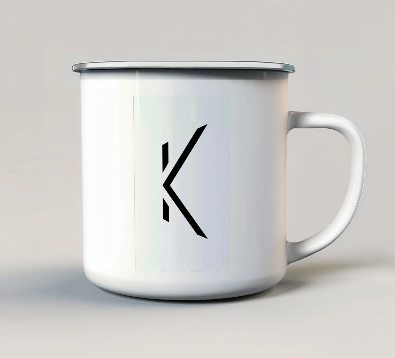 Alpha - K tazza in smalto da Emerybloom