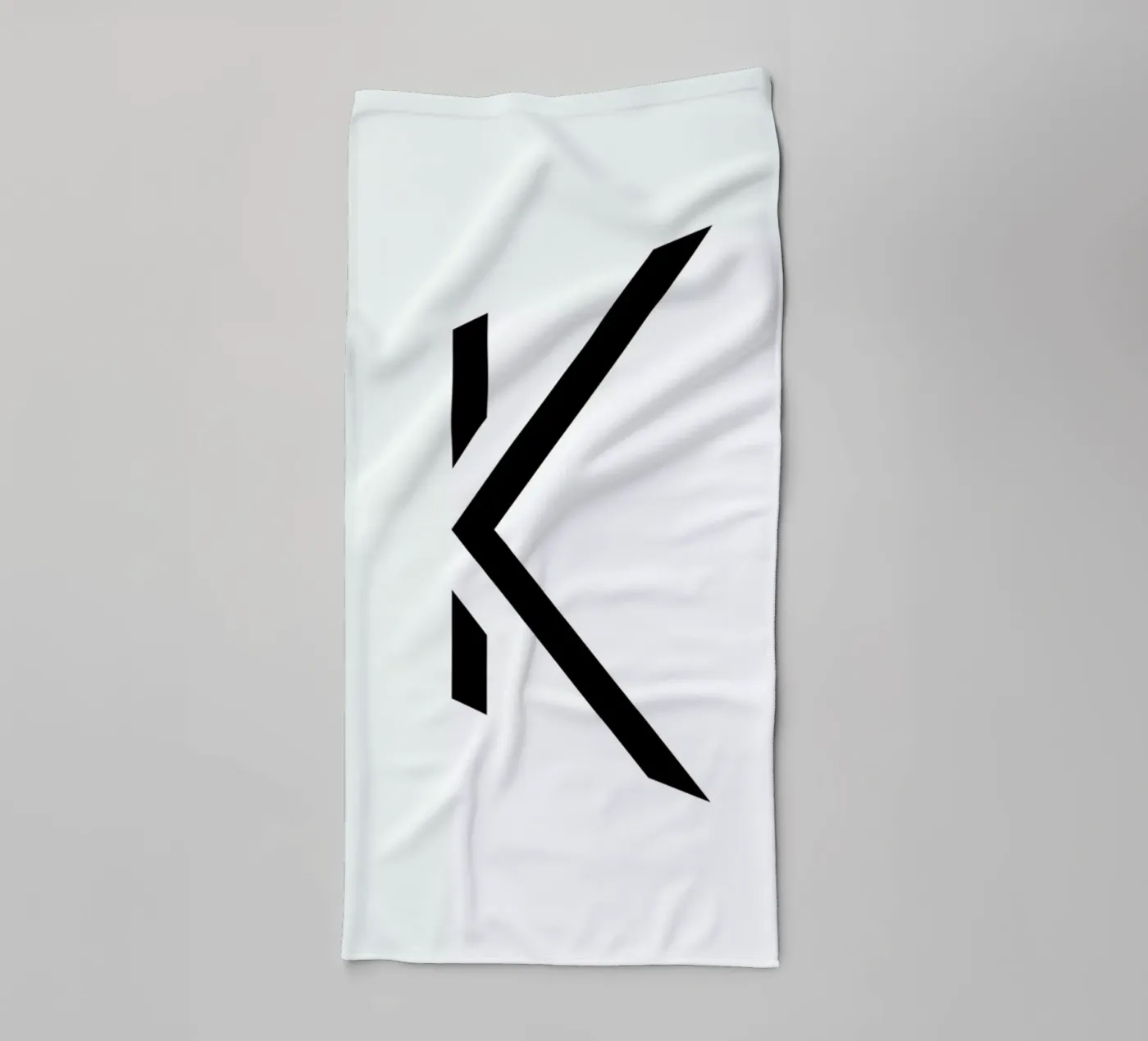 Alpha - K towel by Emerybloom