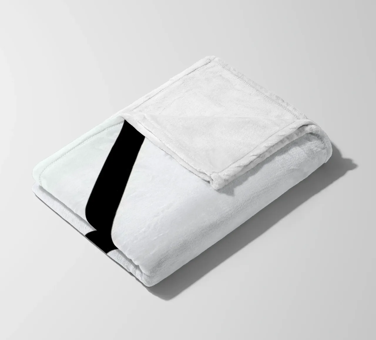 Alpha - K fleece blanket by Emerybloom