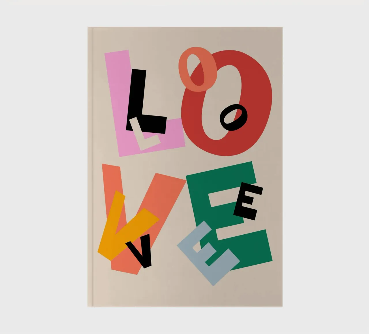 L.O.V.E. notebook by susanapaz