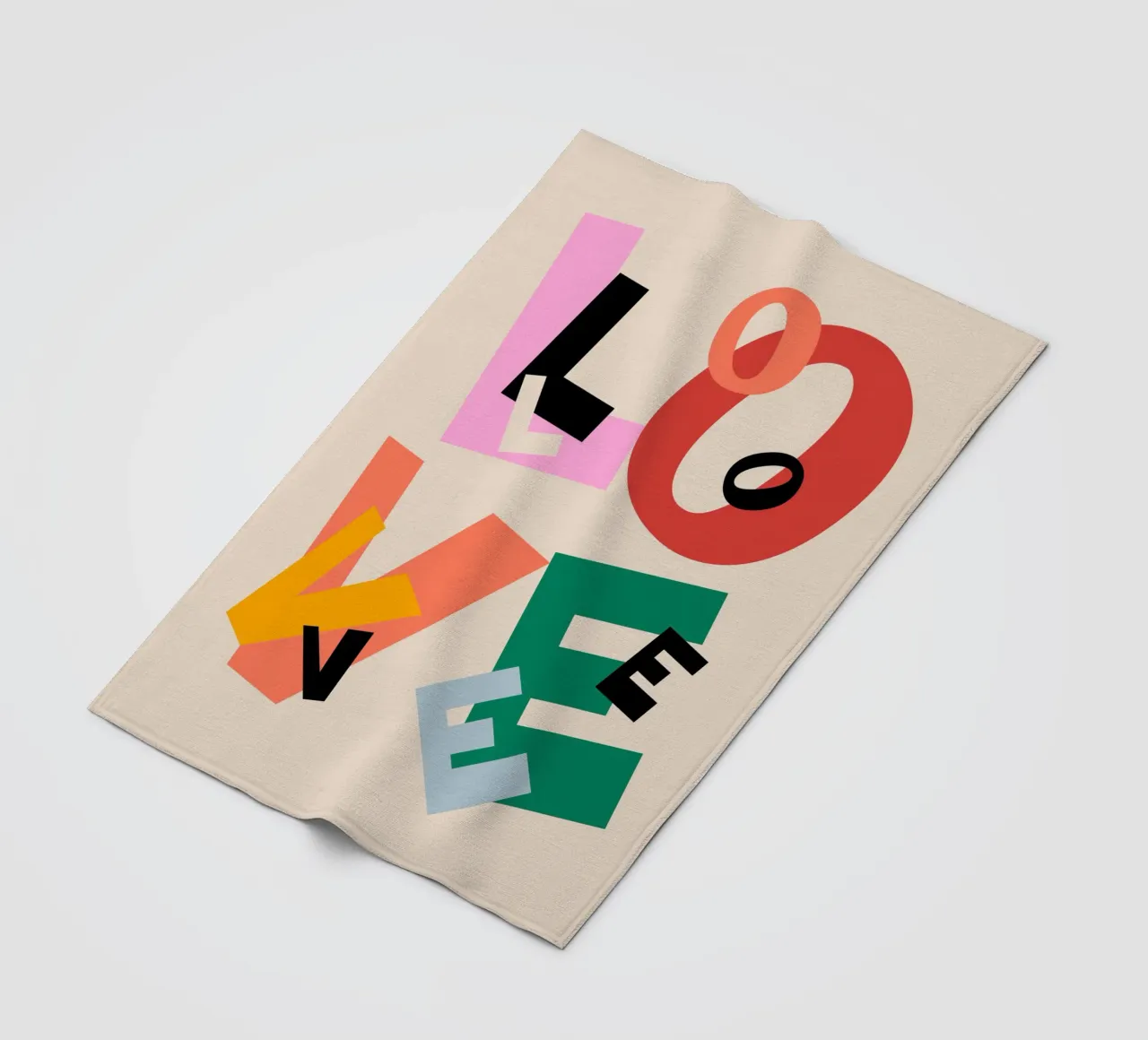 L.O.V.E. coperta in pile da susanapaz