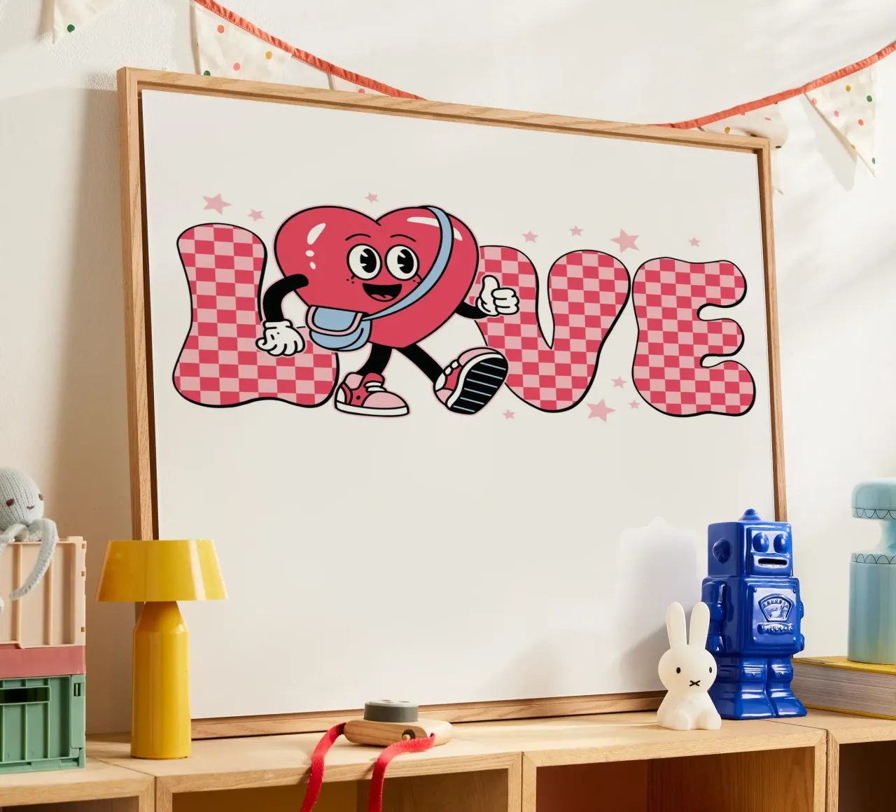 LOVE acrylic glass by edsonramosart