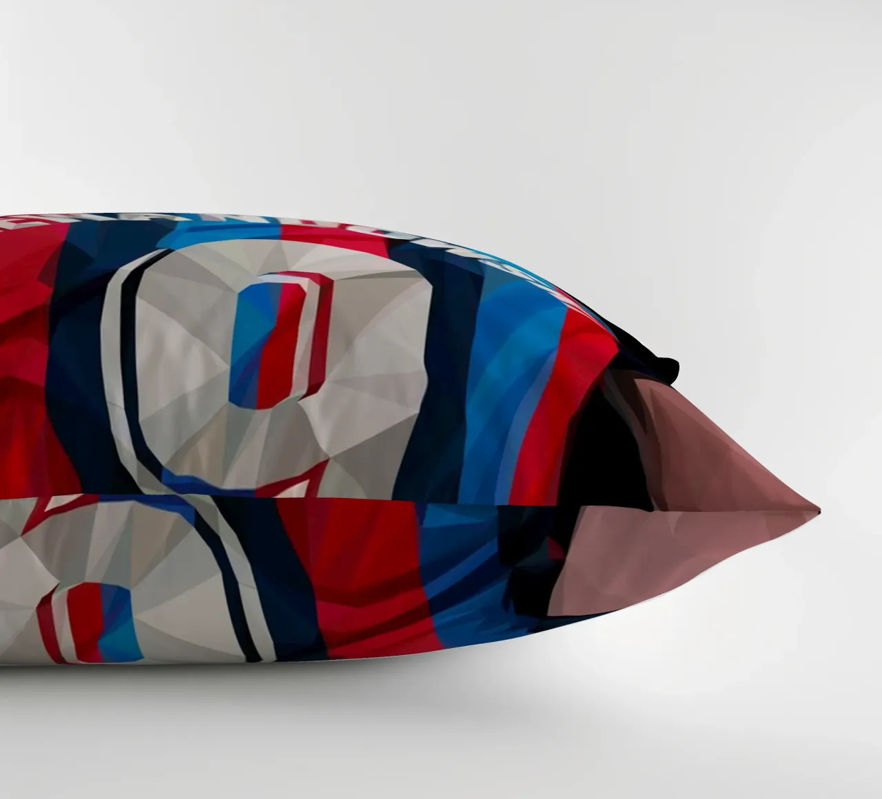 Lewandowski cuscino da Low poly art