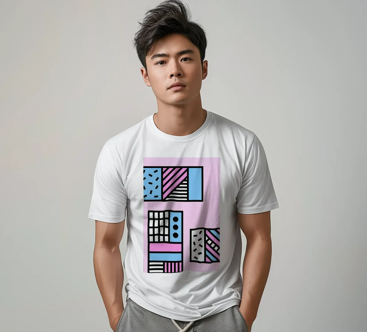 Flux Sticks t-shirt da Hanna Kastl-Lungberg