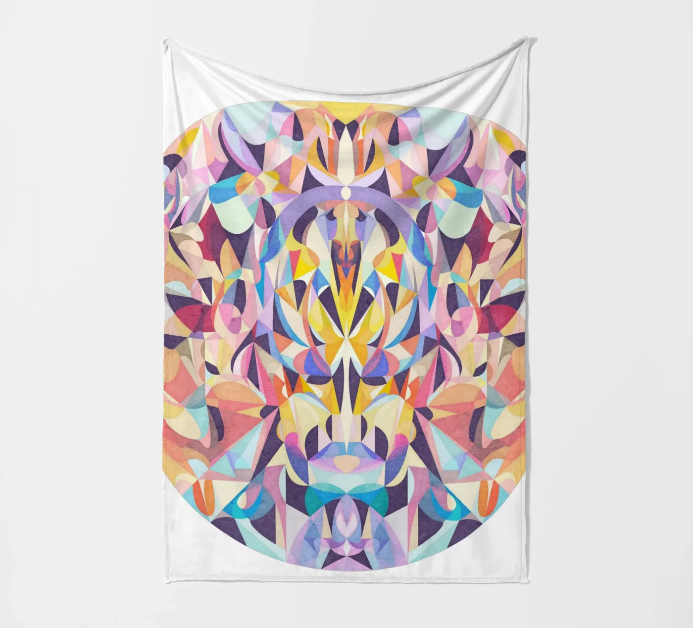 Focus fleece blanket by Lines Inside