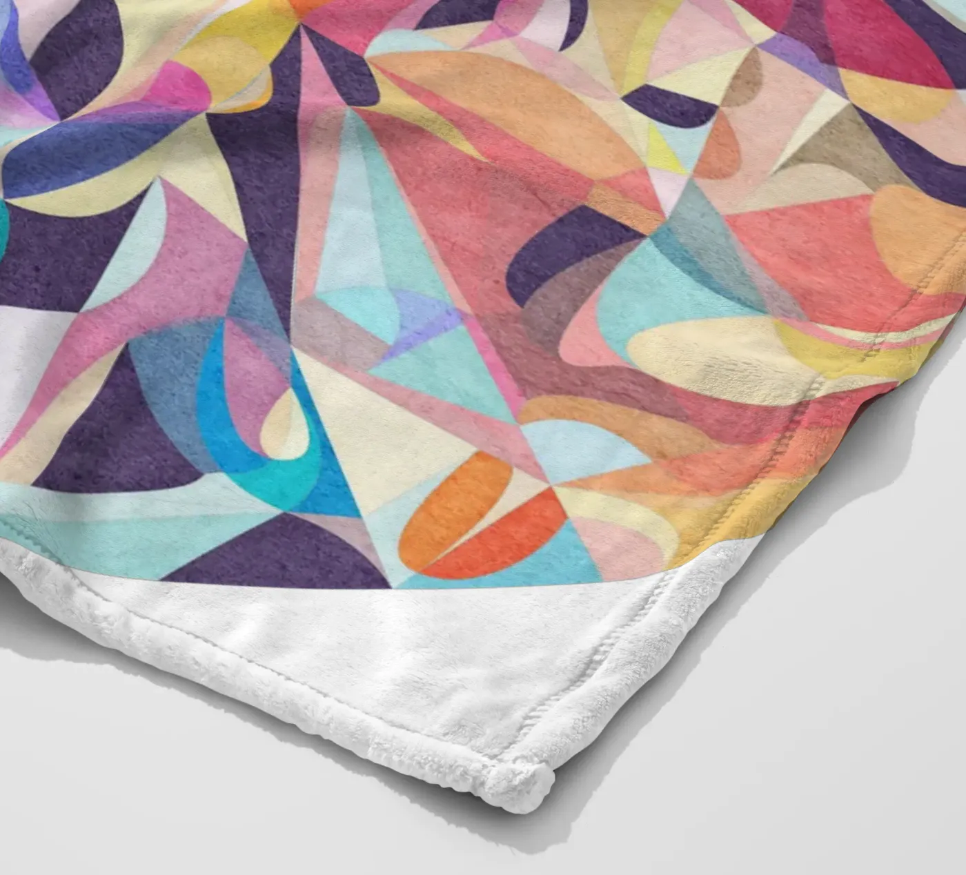 Focus fleece blanket by Lines Inside