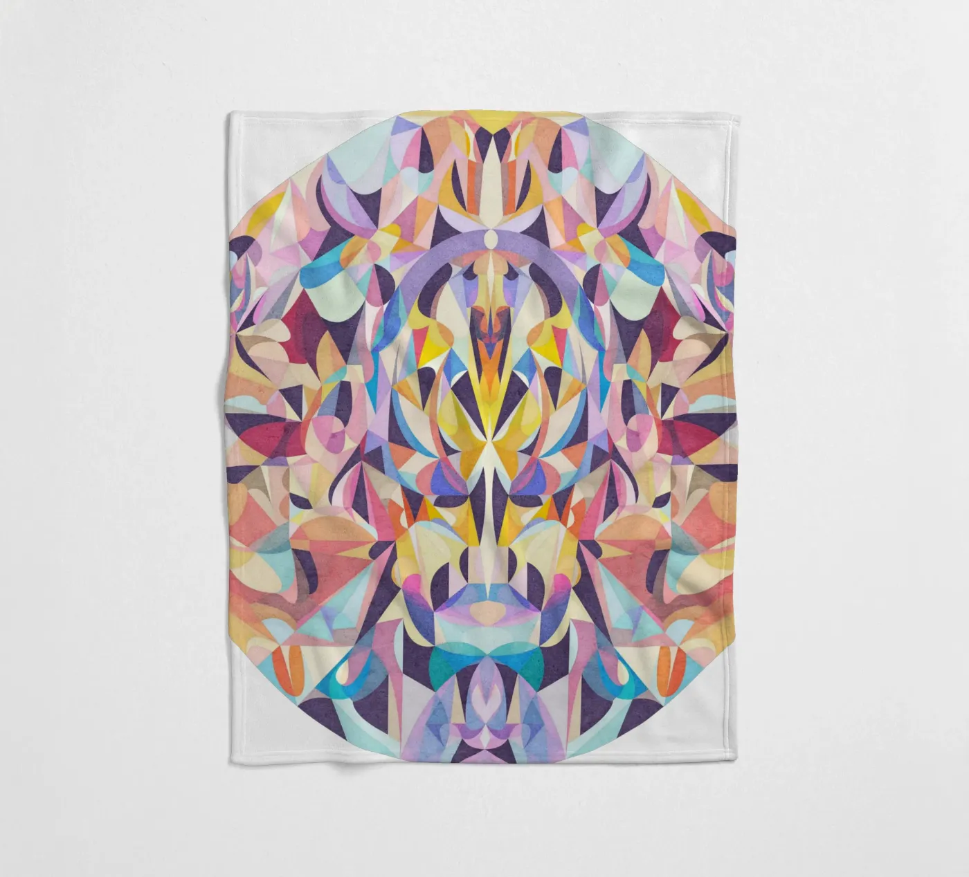 Focus fleece blanket by Lines Inside