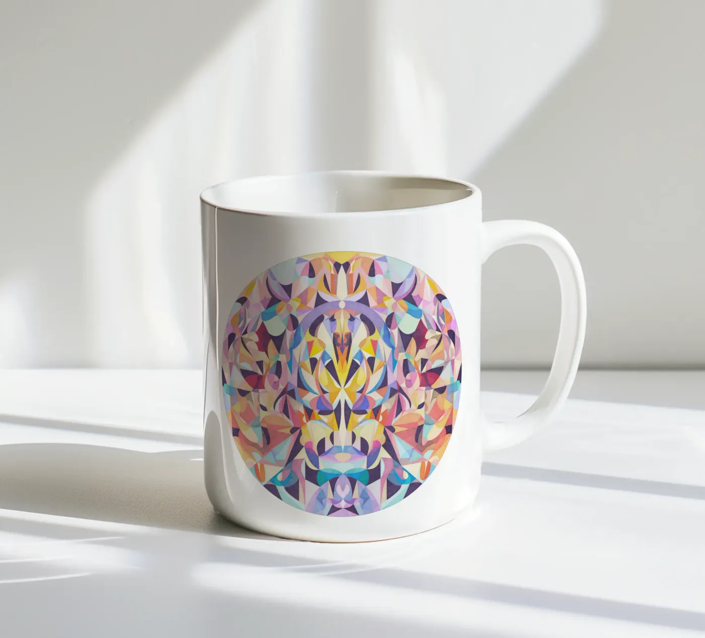 Focus ceramic mug by Lines Inside