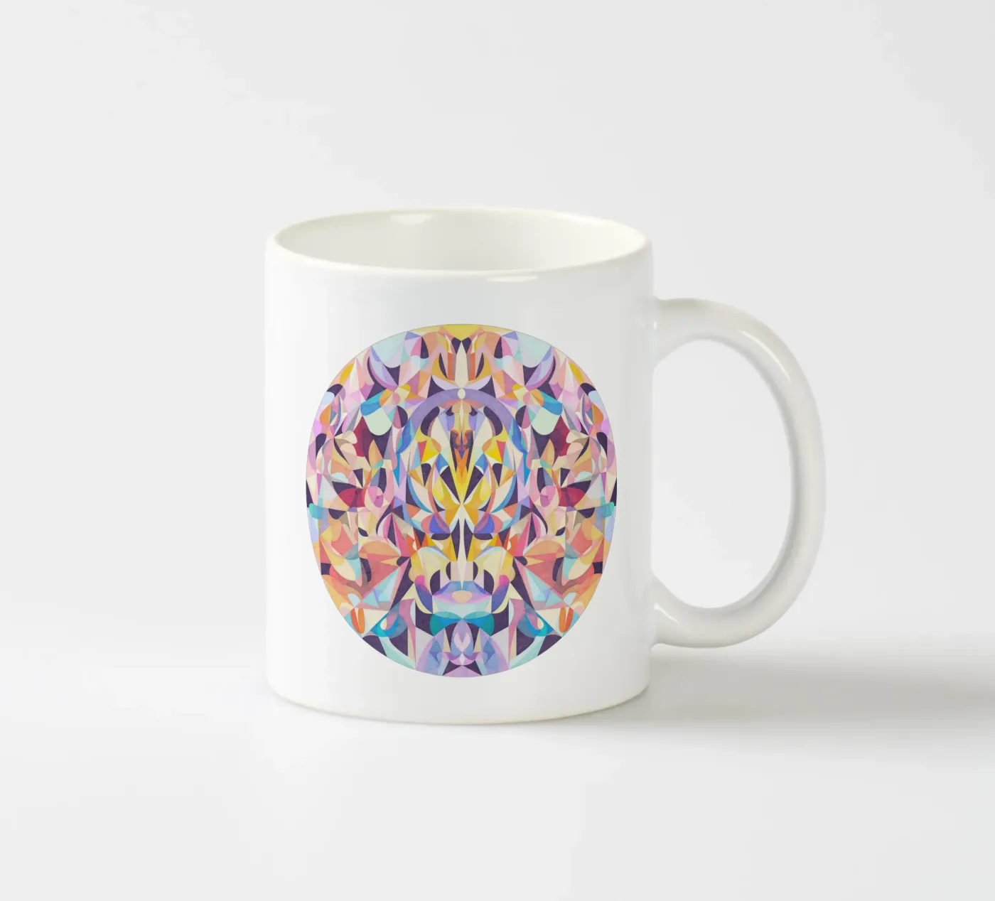 Focus ceramic mug by Lines Inside