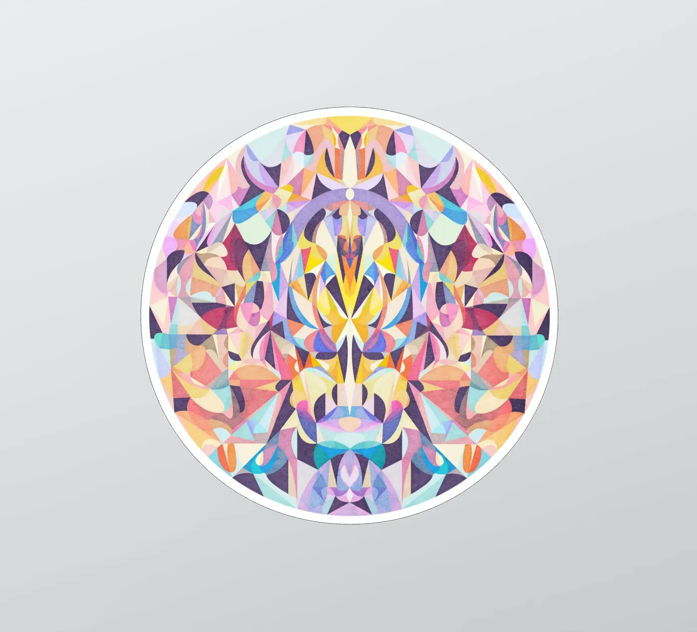 Focus sticker van Lines Inside