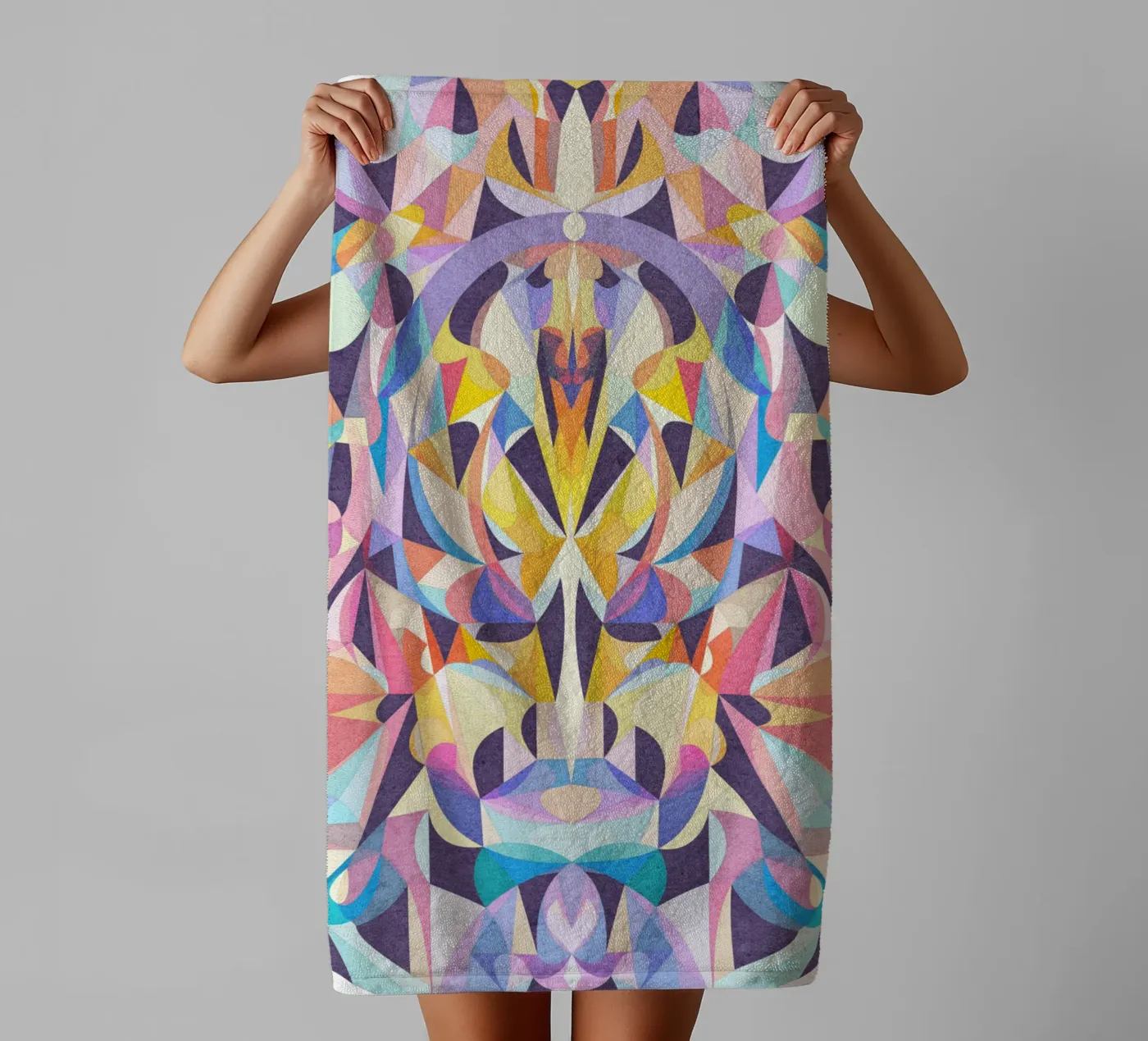 Focus badhanddoek van Abstract Joy