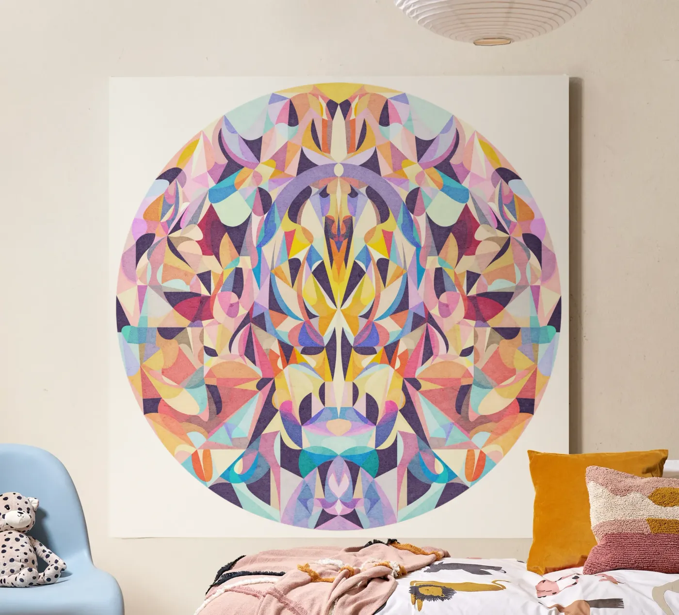 Focus canvas van Abstract Joy