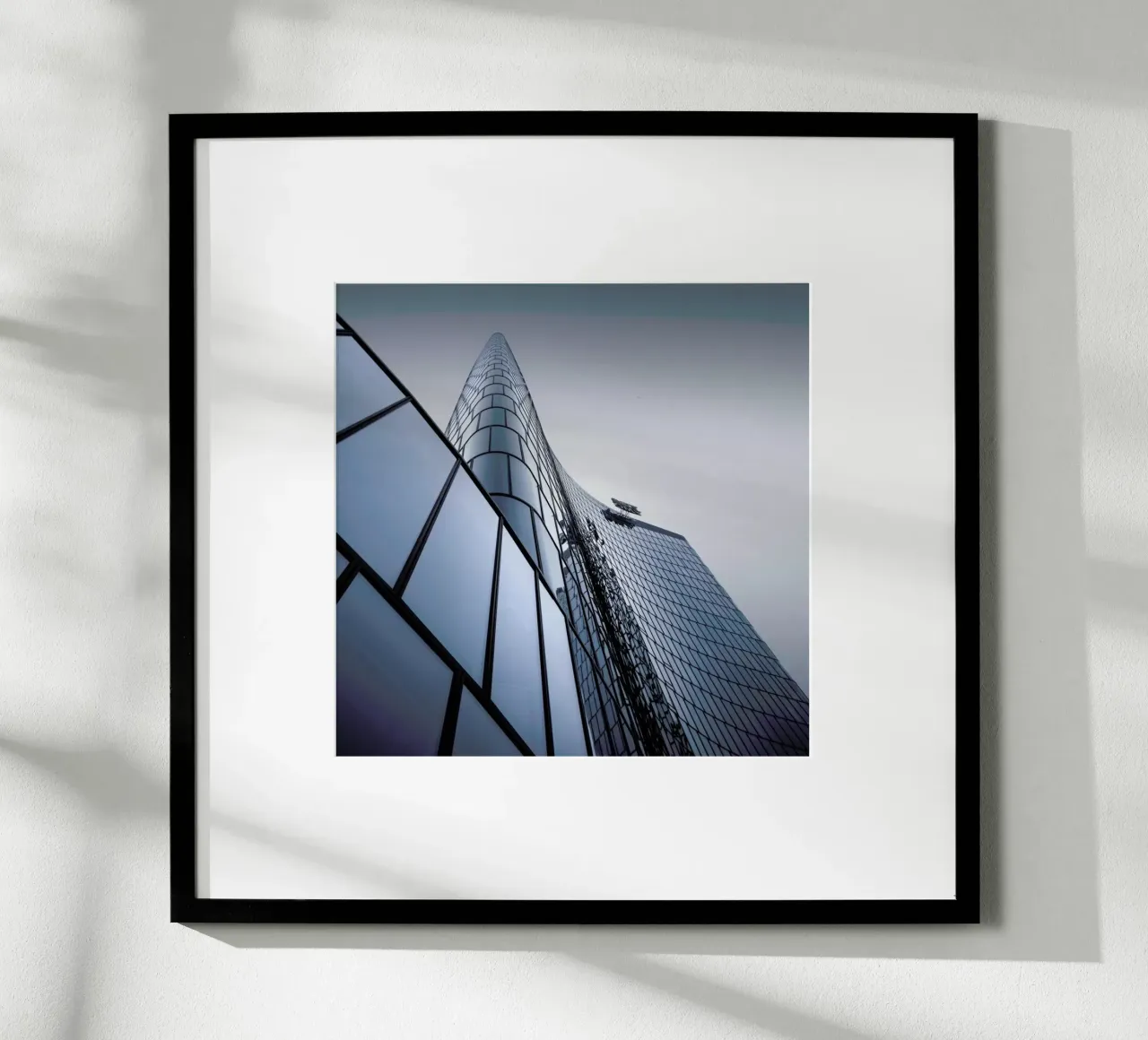 OMV Headquarter, Wien poster con telaio in plastica da Håggard Photography | Ronny Behnert