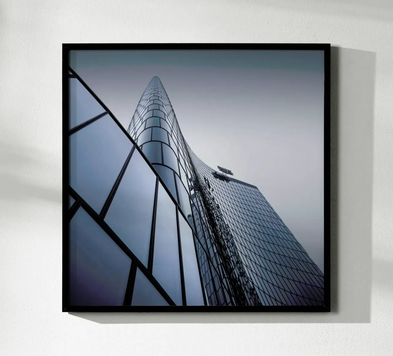 OMV Headquarter, Wien poster con telaio in plastica da Håggard Photography | Ronny Behnert