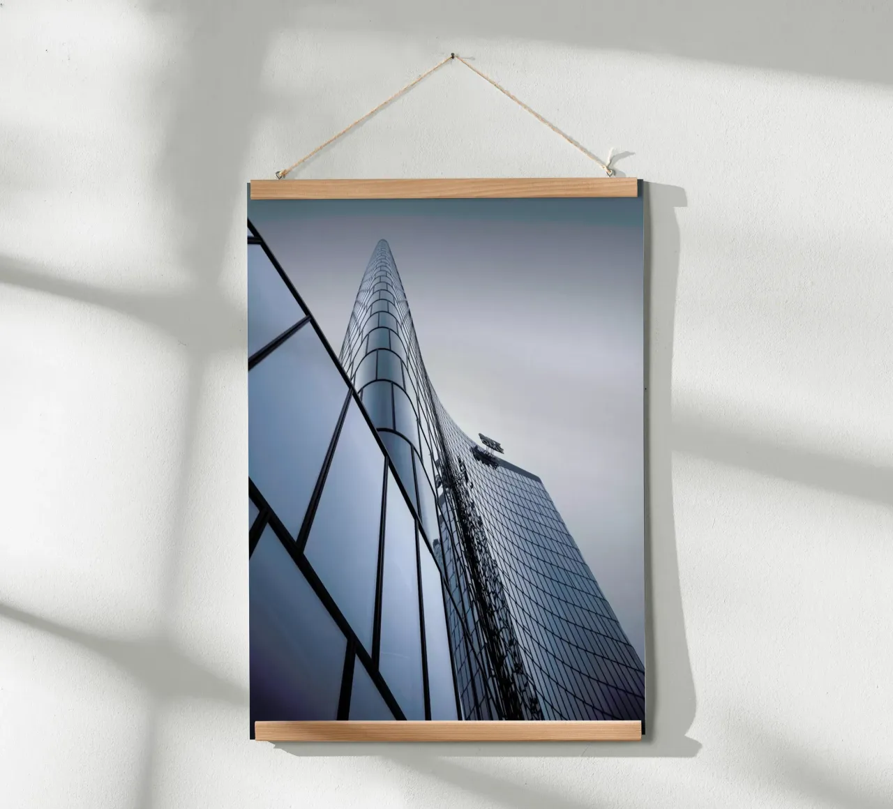 OMV Headquarter, Wien poster con telaio in plastica da Håggard Photography | Ronny Behnert