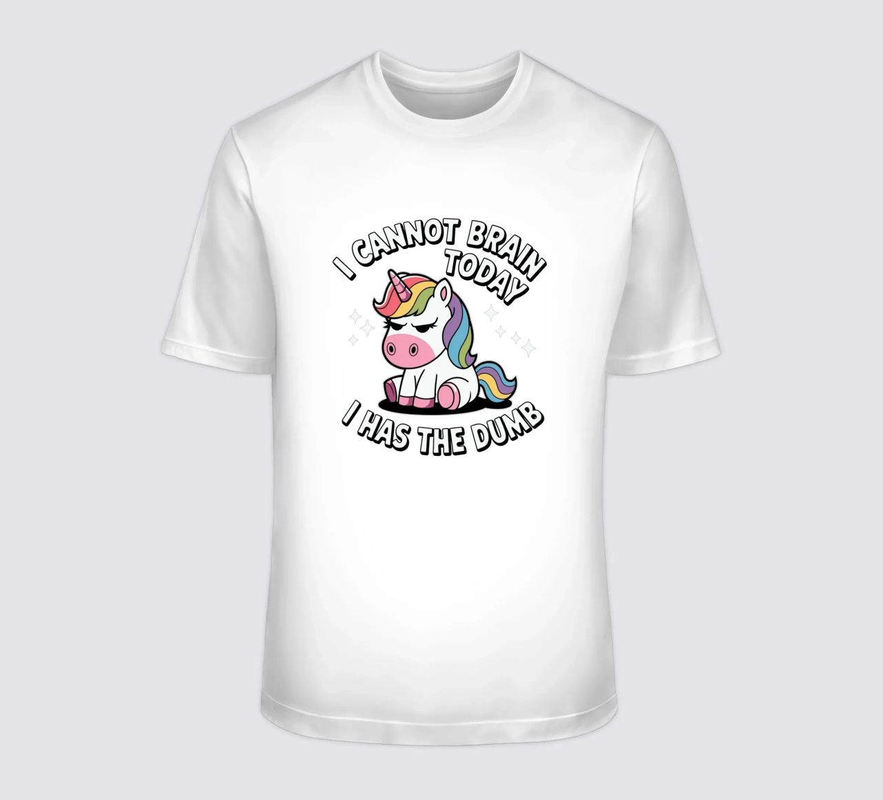 I cannot brain today, I has the dumb t-shirt da edsonramosart
