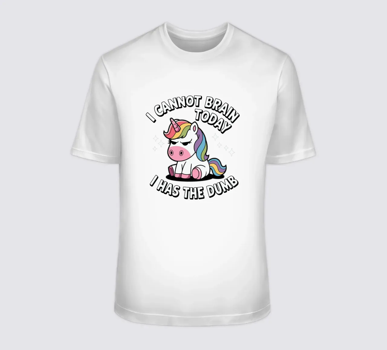I cannot brain today, I has the dumb t-shirt da edsonramosart